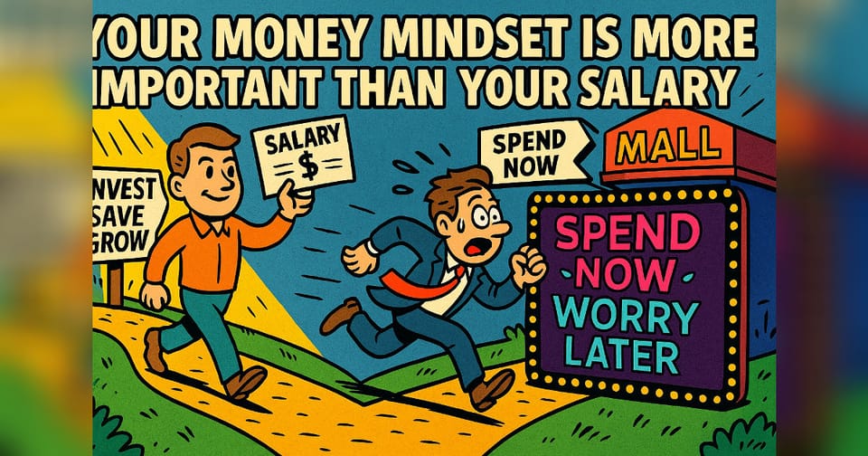Your Money Mindset Is More Important Than Your Salary🧠💰
